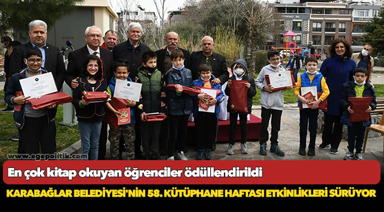 En çok kitap okuyan öğrenciler ödüllendirildi