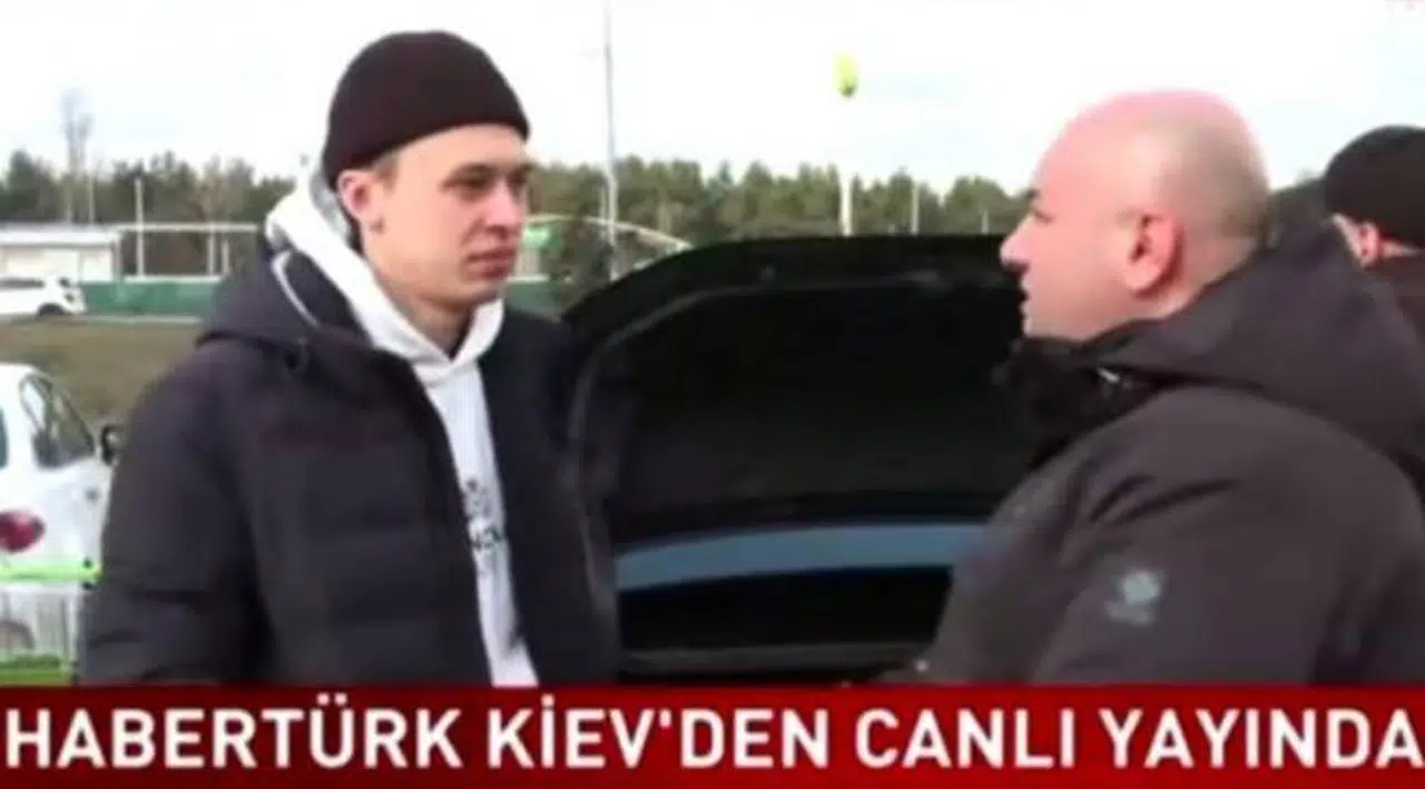 Habertürk muhabirinin İngilizce röportajı gündem oldu