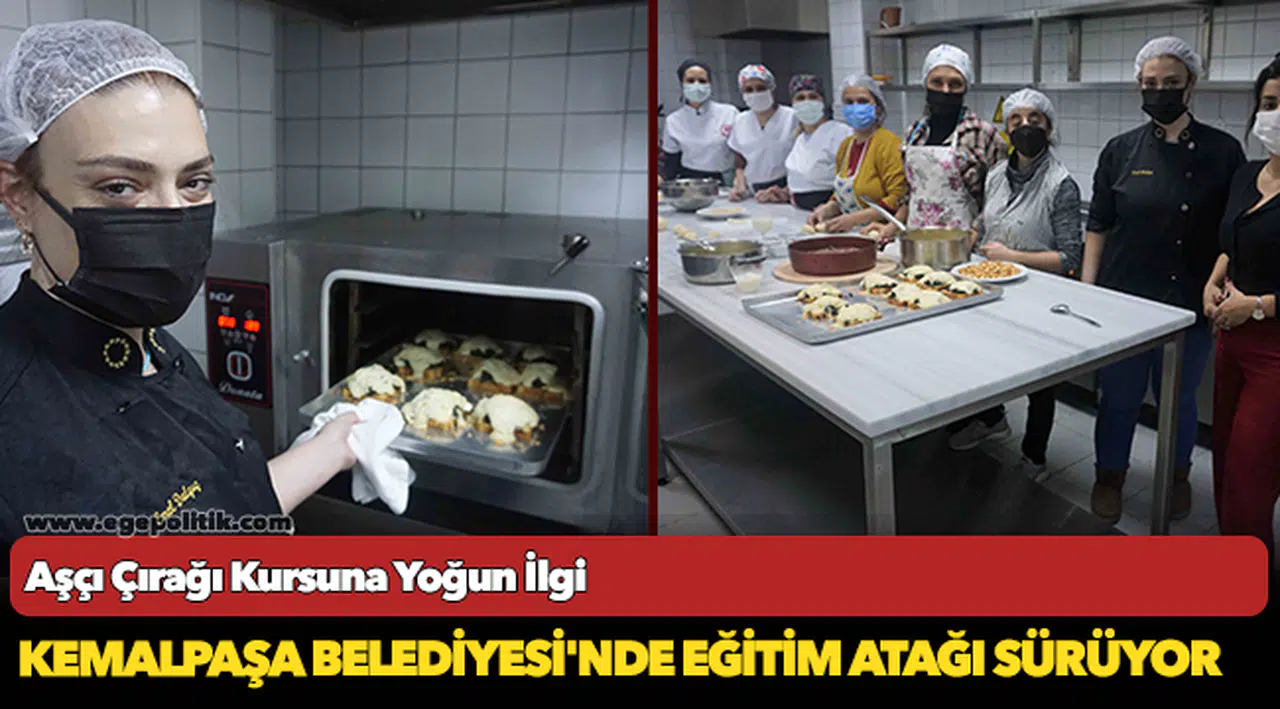 Kemalpaşa Belediyesi’nde Eğitim Atağı Sürüyor