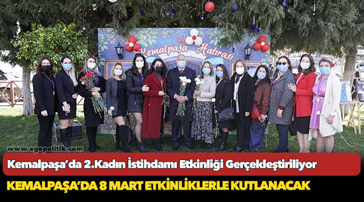 Kemalpaşa’da 2.Kadın İstihdamı Etkinliği Gerçekleştiriliyor