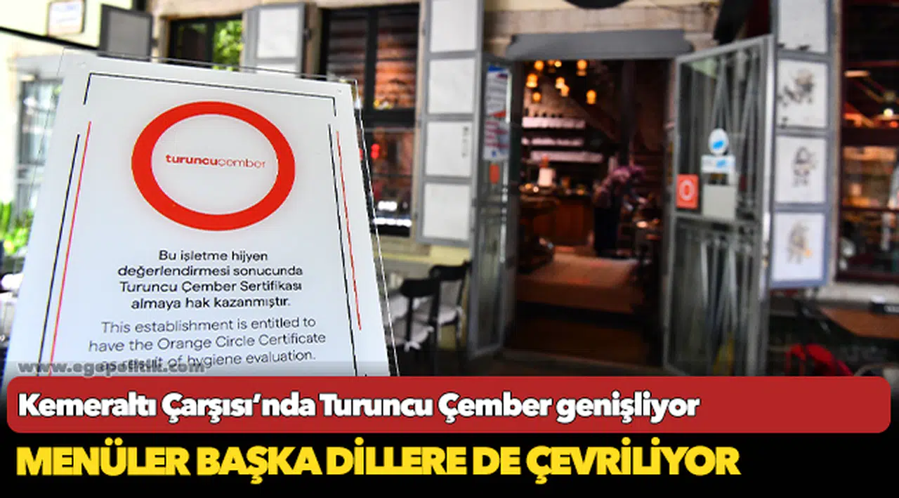 Kemeraltı Çarşısı’nda Turuncu Çember genişliyor