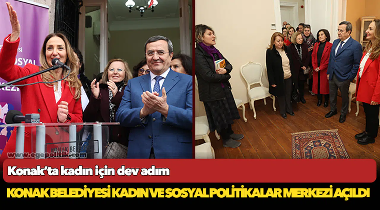 Konak’ta kadın için dev adım