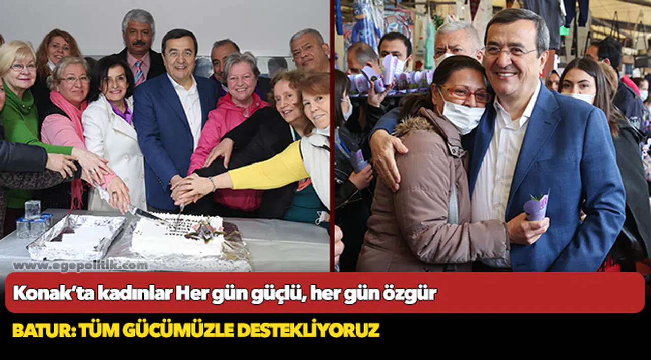 Konak’ta kadınlar  Her gün güçlü, her gün özgür