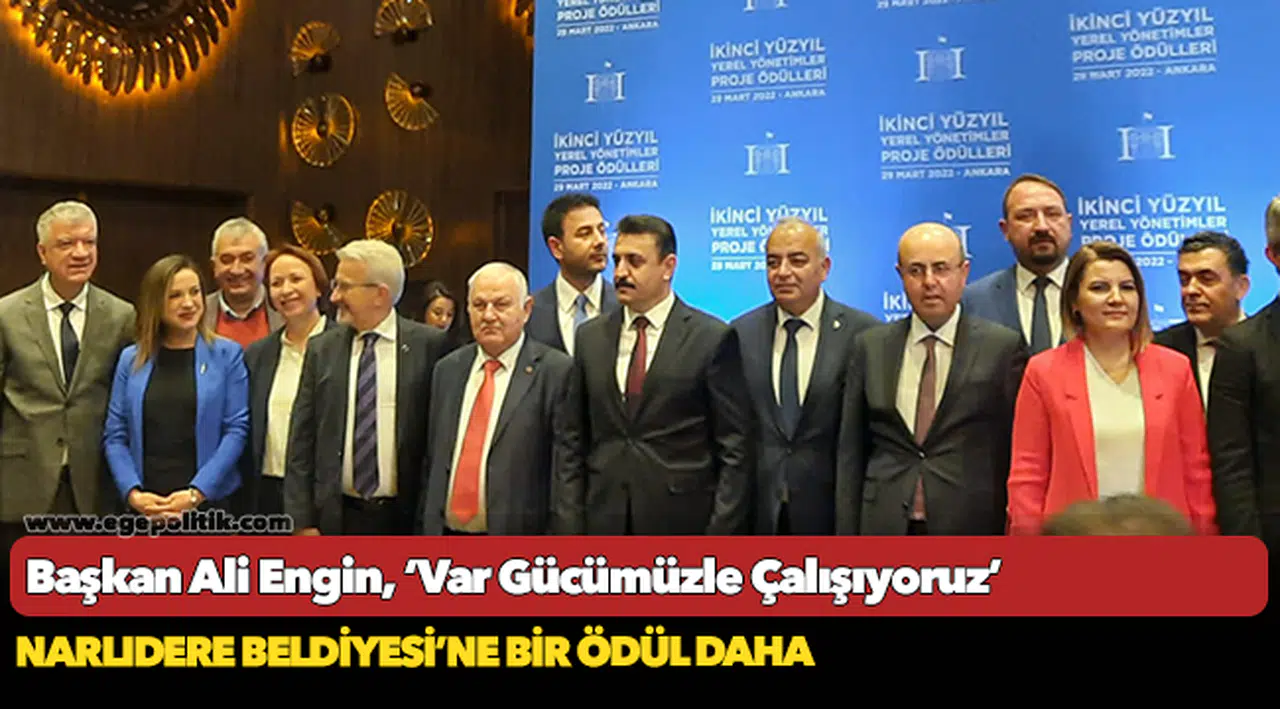 Narlıdere Beldiyesi’ne Bir Ödül Daha