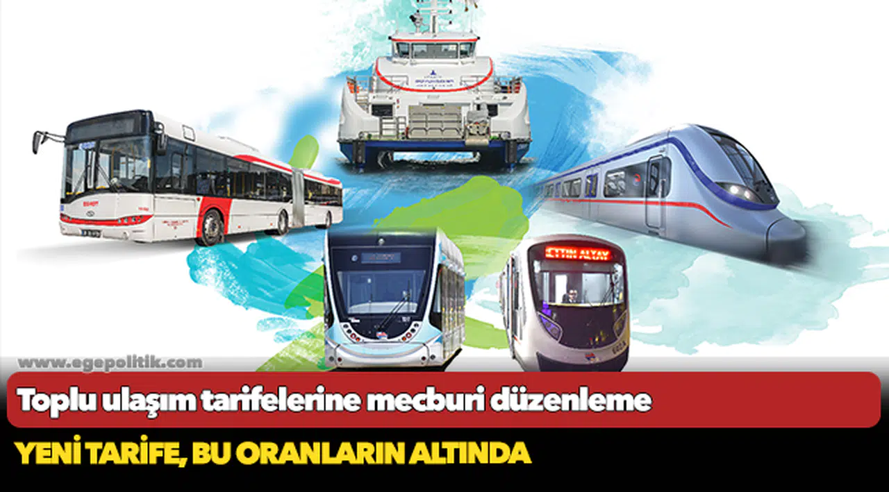 Toplu ulaşım tarifelerine mecburi düzenleme