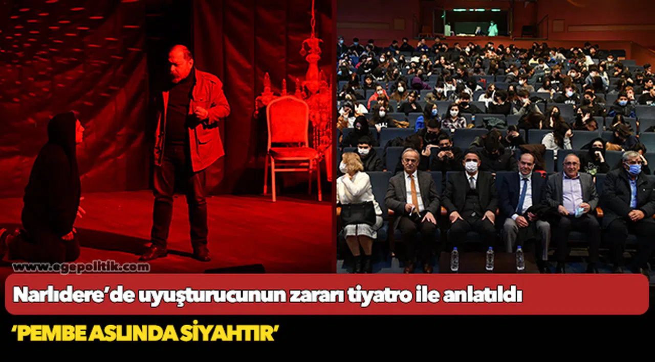 Uyuşturucunun Zararı Tiyatro İle Anlatıldı