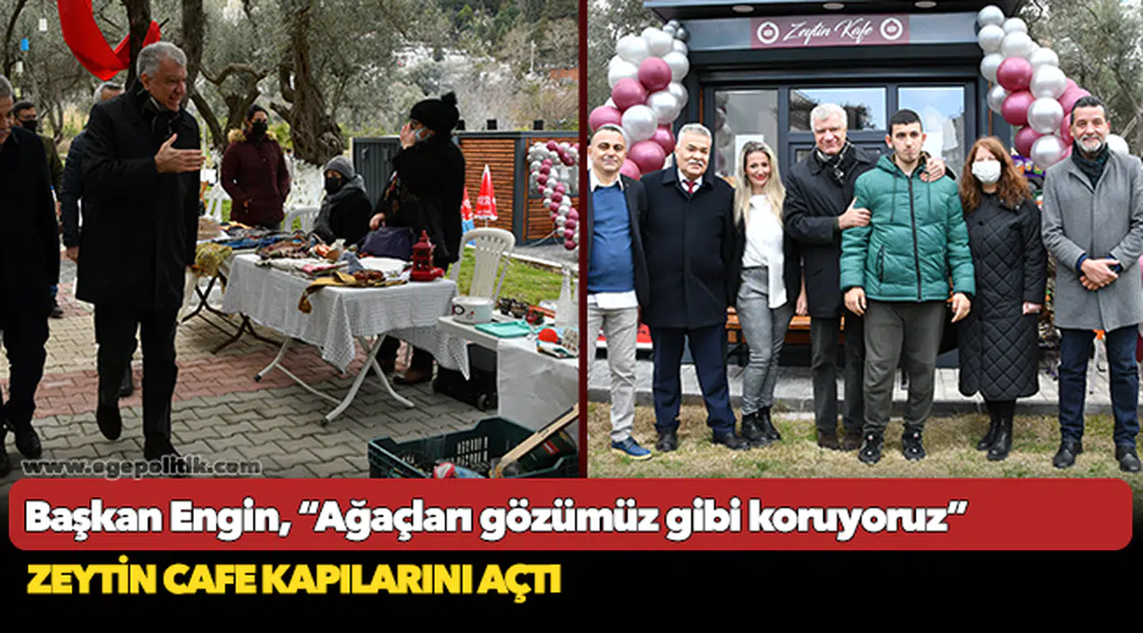 Zeytin Cafe Kapılarını Açtı