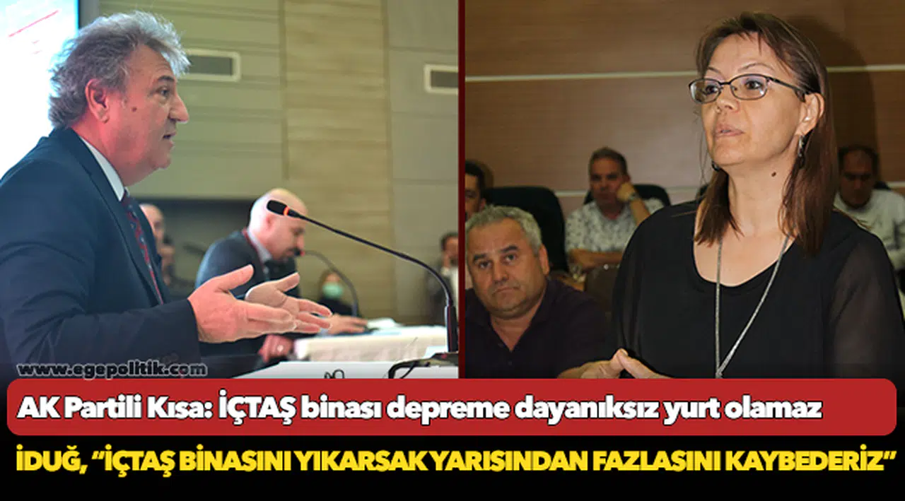 AK Partili Kısa: İÇTAŞ binası depreme dayanıksız yurt olamaz