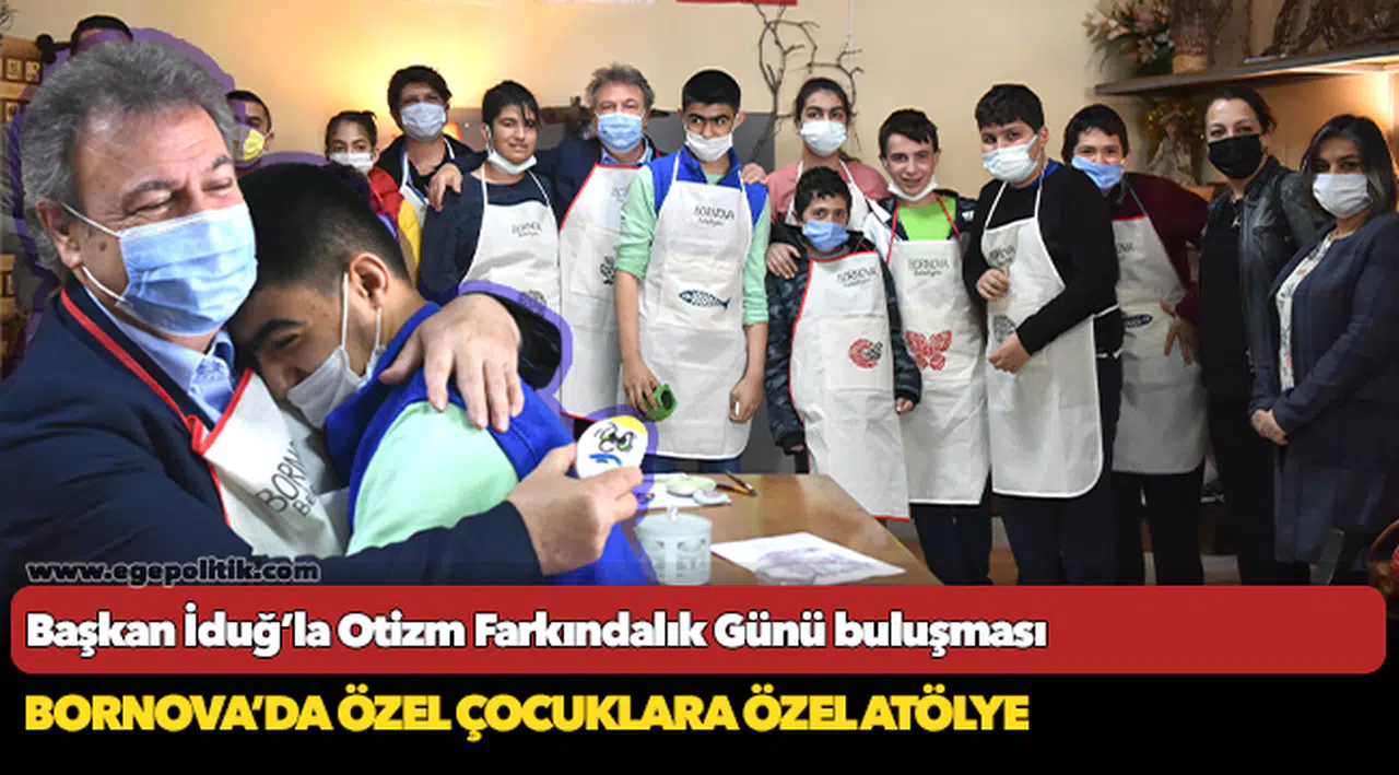 Başkan İduğ’la Otizm Farkındalık Günü buluşması