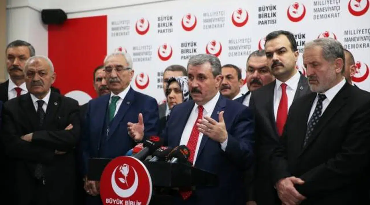 BBP cumhurbaşkanı adayını açıkladı