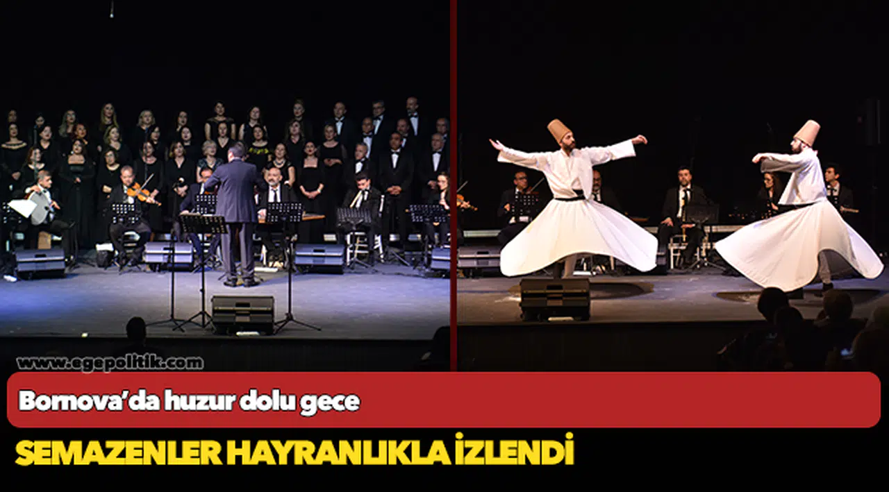 Bornova’da huzur dolu gece