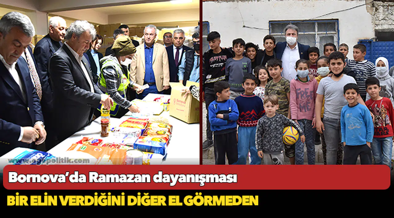 Bornova’da Ramazan dayanışması