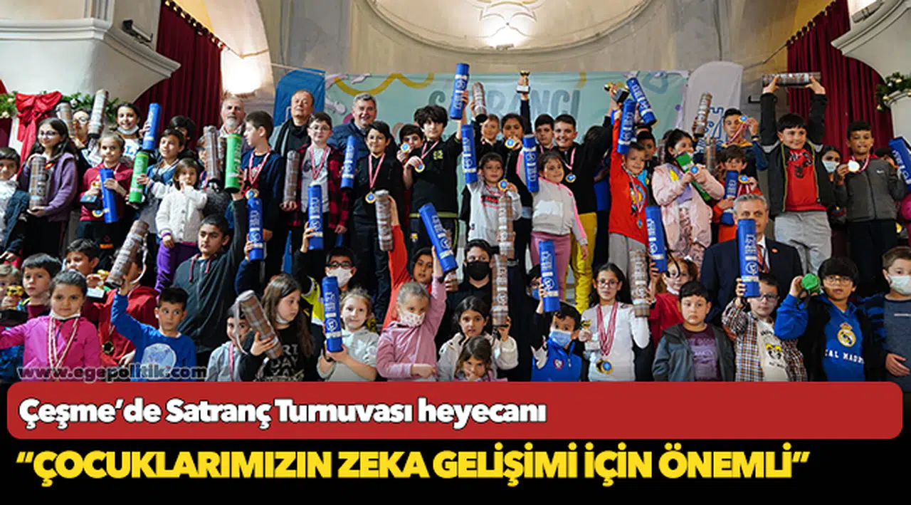 Çeşme’de Satranç Turnuvası heyecanı