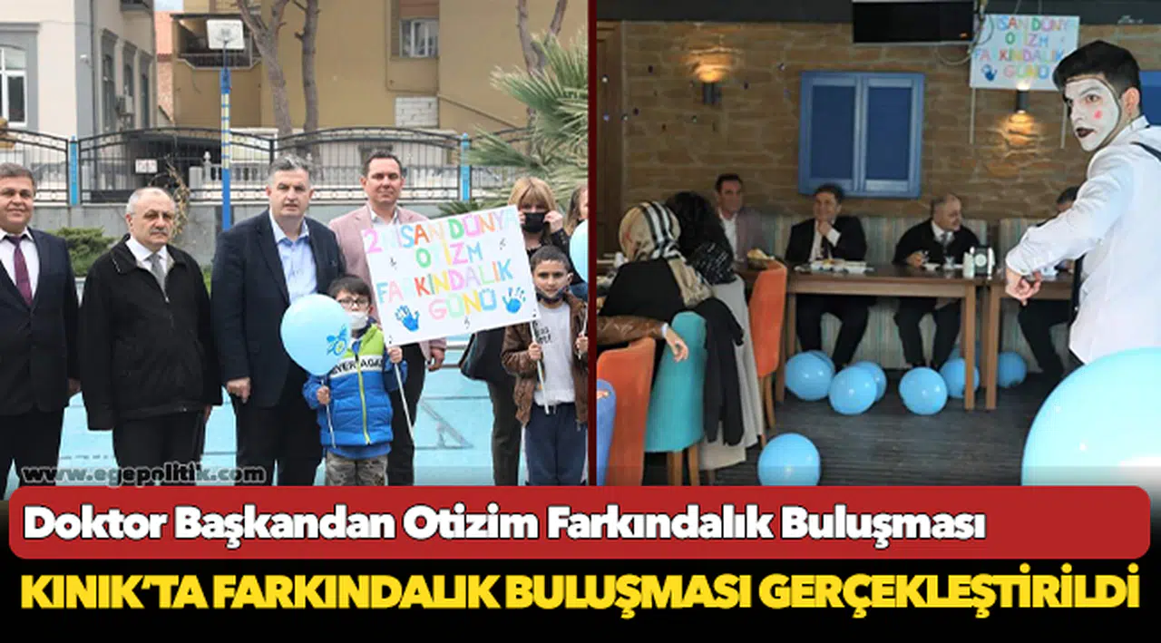 Doktor Başkandan Otizim Farkındalık Buluşması