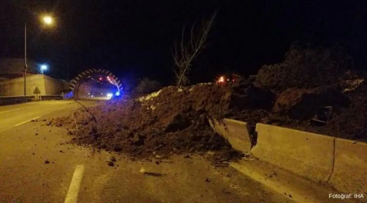 Düzce Valiliği: Tünelin yarın öğle saatlerinde yeniden açılması bekleniyor