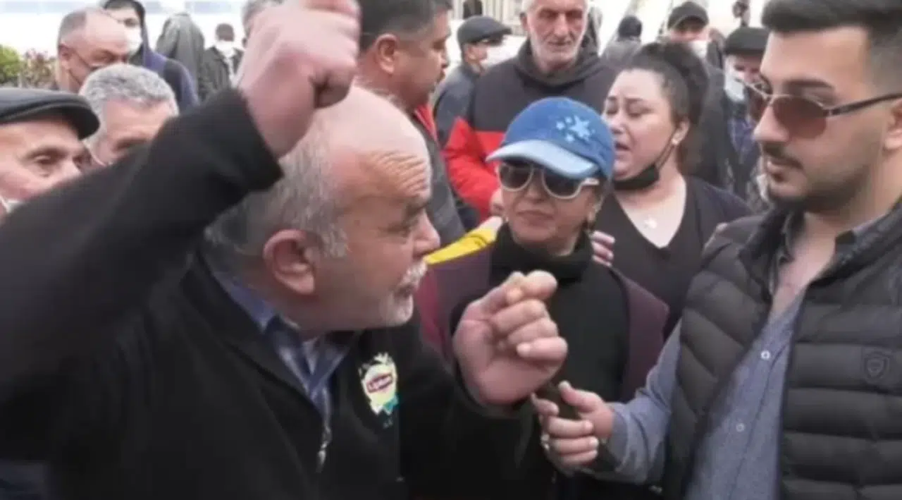 "Erdoğan'a benim canım, karım, kızım feda olsun" diyen yurttaş sosyal medyada gündem oldu