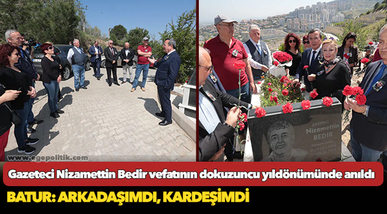 Gazeteci Nizamettin Bedir vefatının  dokuzuncu yıldönümünde anıldı