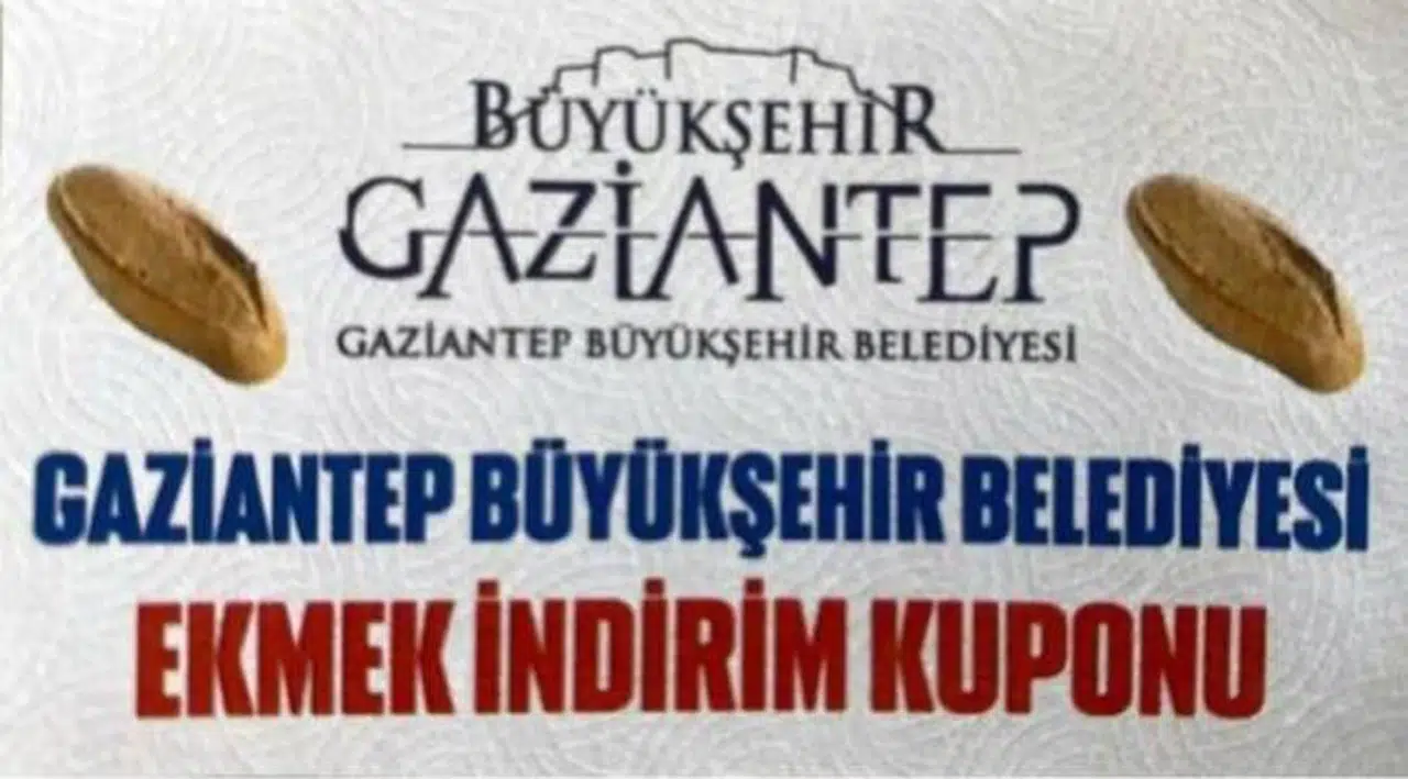 Gaziantep Büyükşehir'den 'ekmek indirim kuponu' açıklaması