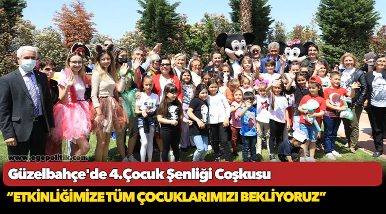 Güzelbahçe Belediyesi 4. Çocuk Şenliği Başlıyor