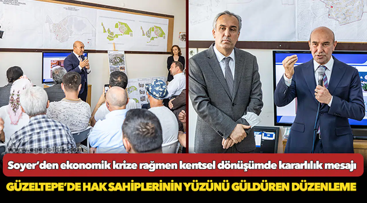 Güzeltepe’de hak sahiplerinin yüzünü güldüren düzenleme