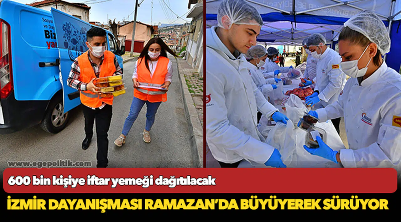 İzmir dayanışması Ramazan’da büyüyerek sürüyor