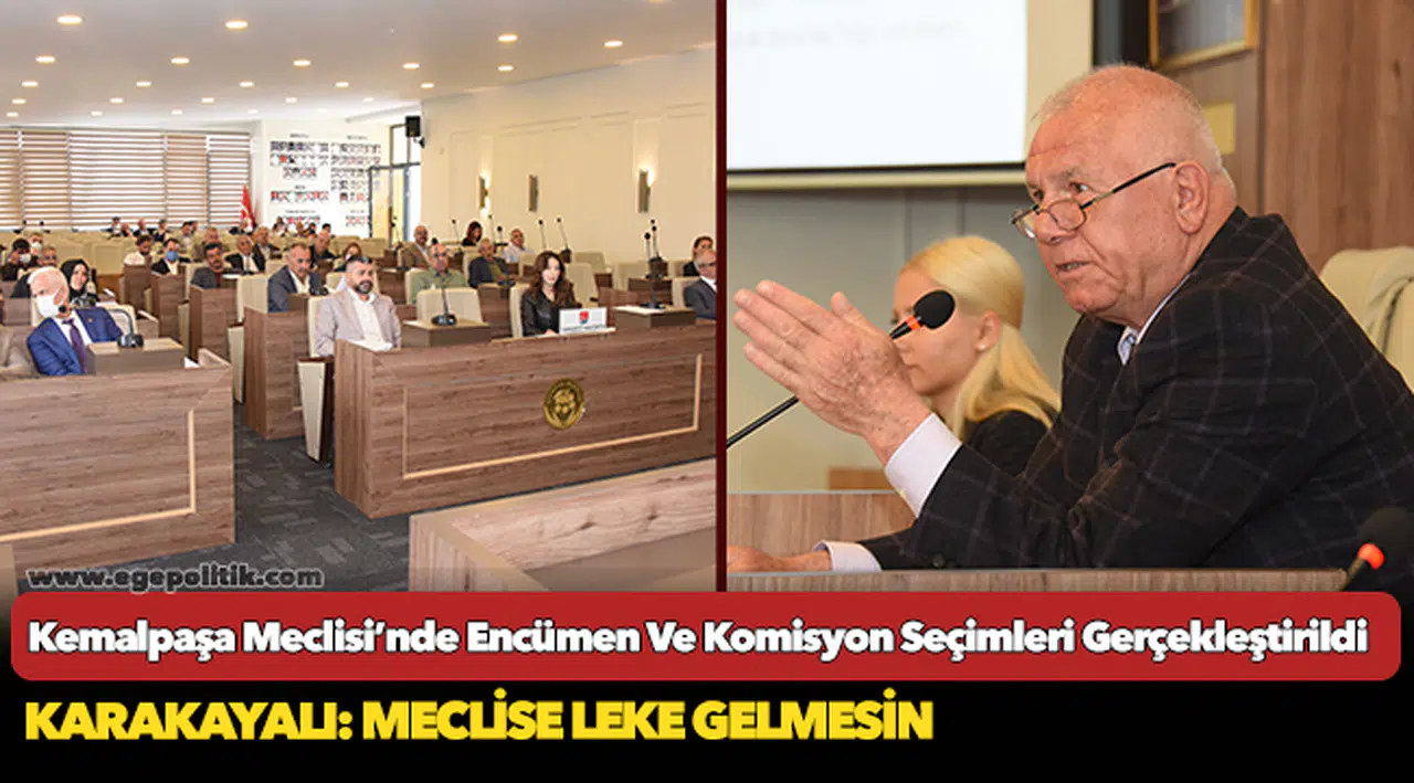Kemalpaşa Meclisi’nde Encümen Ve Komisyon Seçimleri Gerçekleştirildi