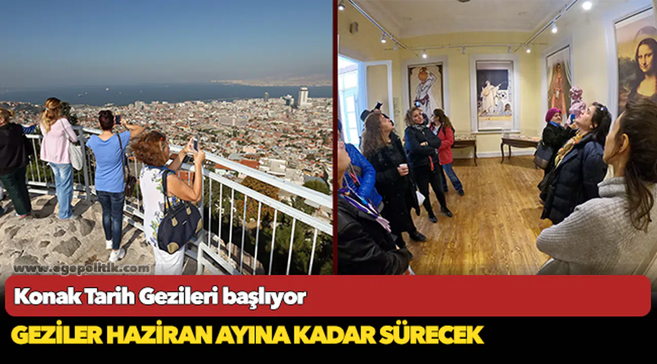 Konak Tarih Gezileri başlıyor