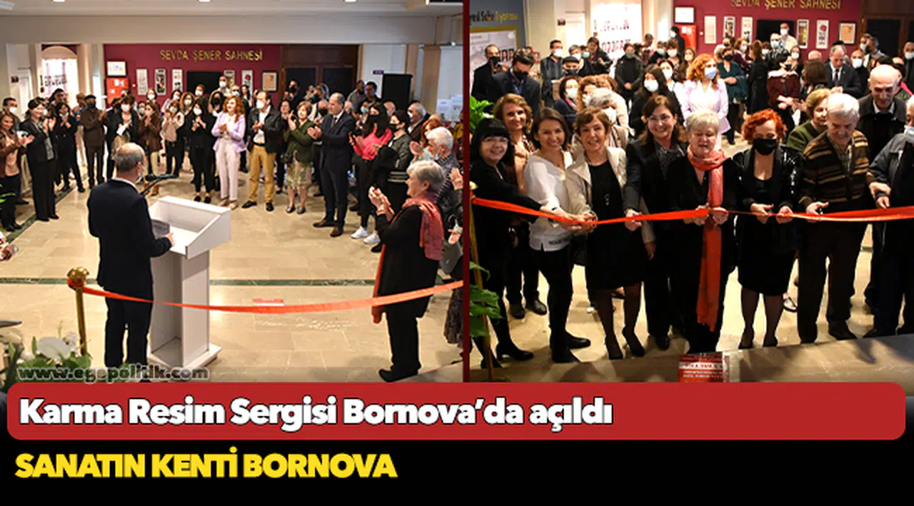 Lale Temelkuran Atölye Arkadaşları  Karma Resim Sergisi Bornova’da açıldı