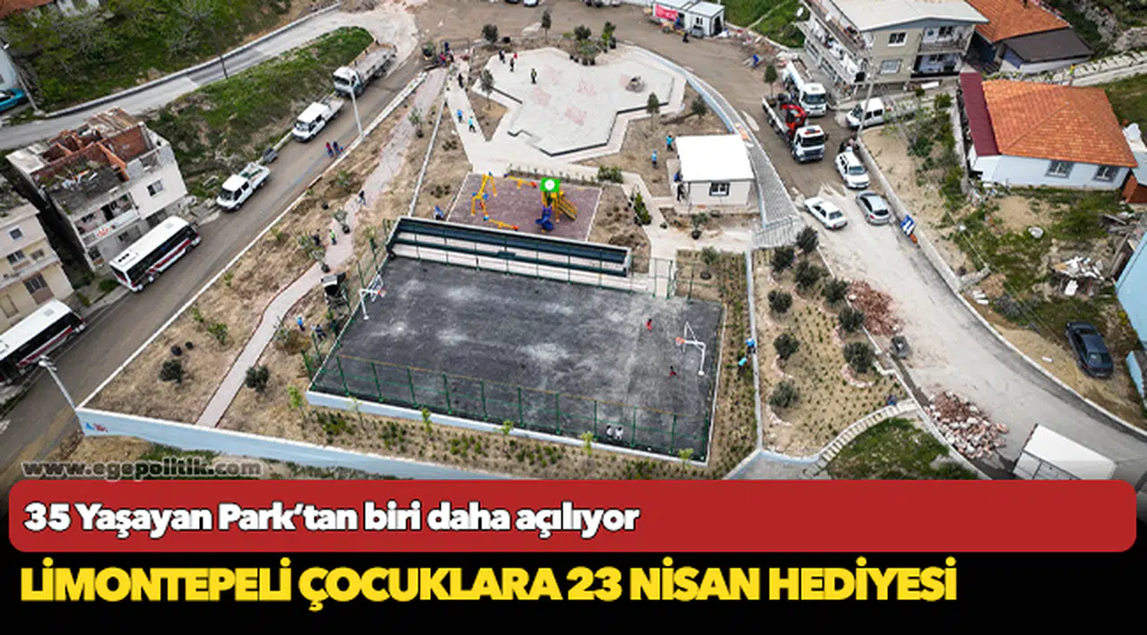 Limontepeli çocuklara 23 Nisan hediyesi