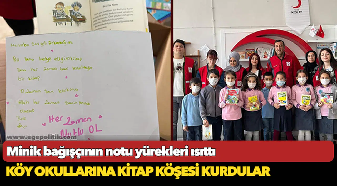 Minik bağışçının notu yürekleri ısıttı
