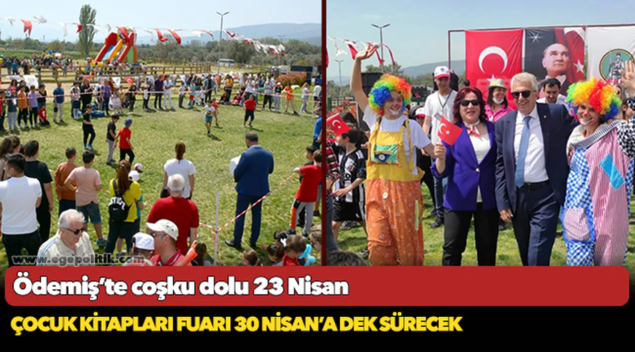 Ödemiş’te coşku dolu 23 Nisan
