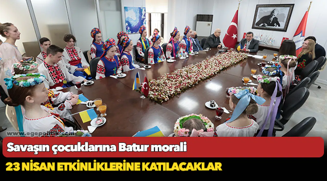Savaşın çocuklarına  Batur morali