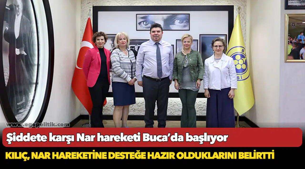 Şiddete karşı Nar hareketi Buca’da başlıyor