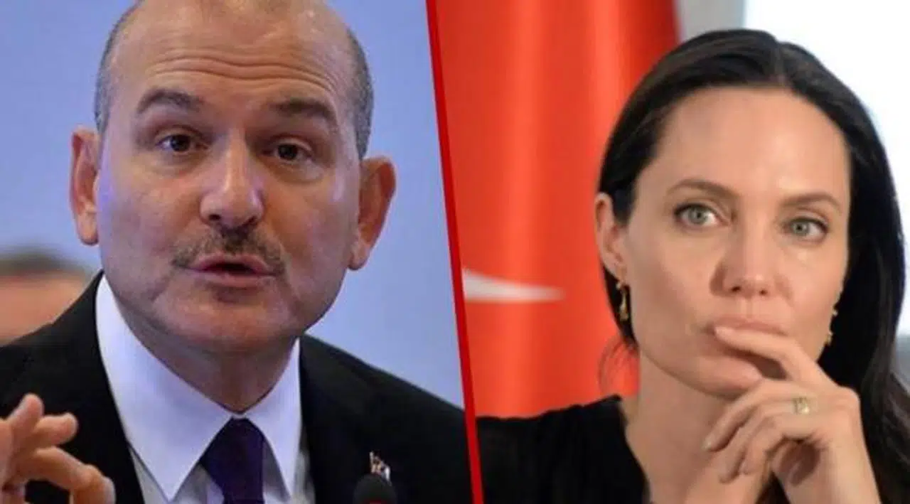 Süleyman Soylu'dan bir kez daha 'Angelina Jolie' çıkışı
