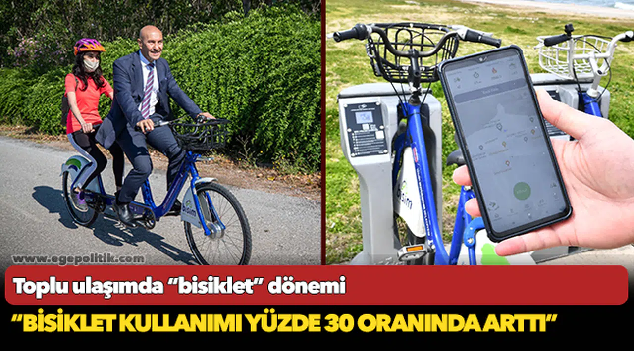 Toplu ulaşımda “bisiklet” dönemi