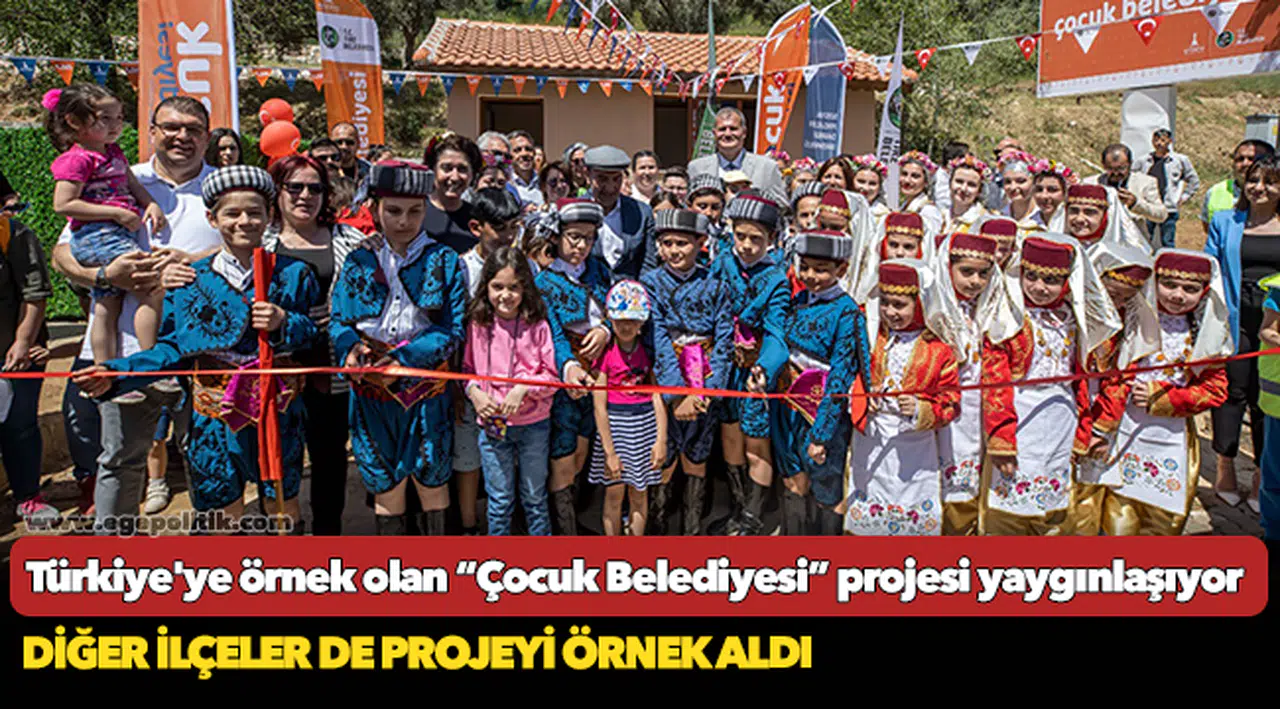 Türkiye'ye örnek olan “Çocuk Belediyesi” projesi yaygınlaşıyor