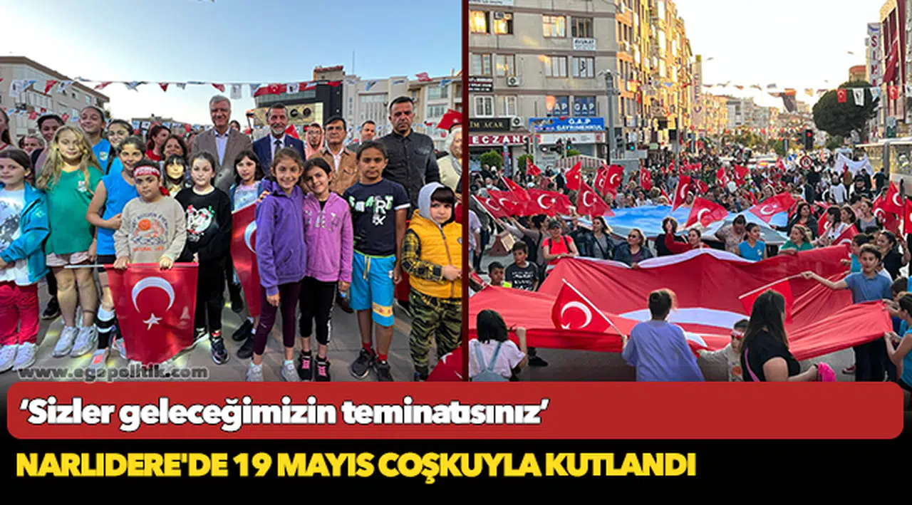 19 Mayıs Narlıdere’de Coşkuyla Kutlandı