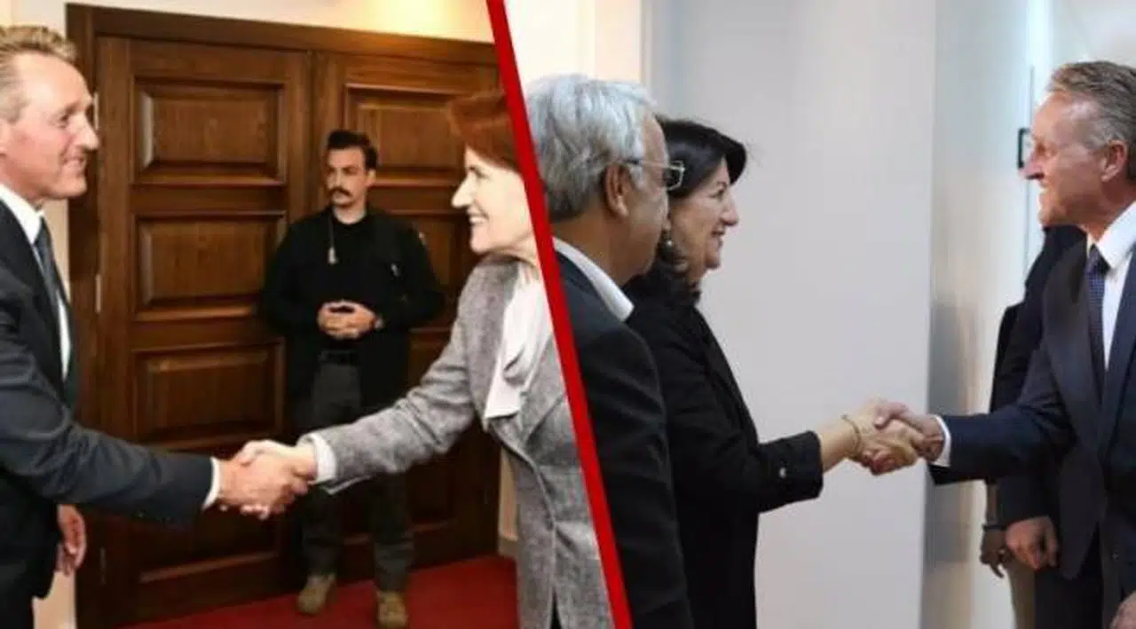 ABD Büyükelçisi HDP ve İYİP'i ziyaret etti