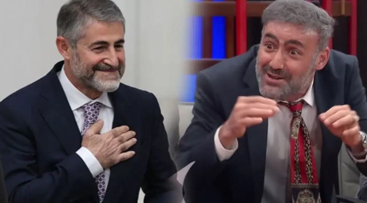 Bakan Nebati, Güldür Güldür skecini paylaştı: Keyifle izledim ama gözlerimdeki ışıltıyı göremedim