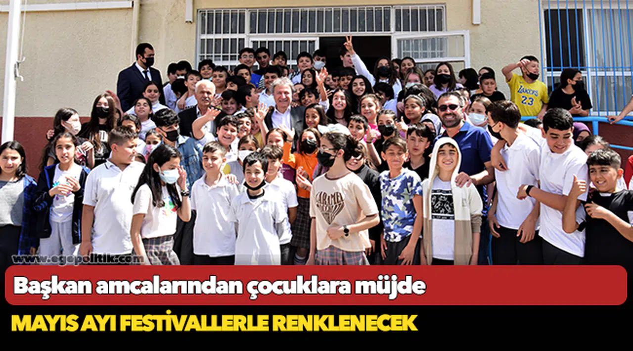 Başkan amcalarından çocuklara müjde
