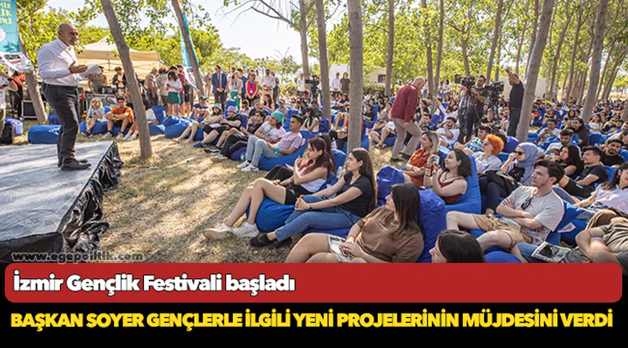 Başkan Soyer gençlerle ilgili yeni projelerinin müjdesini verdi