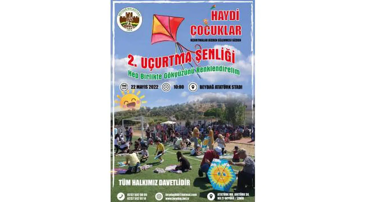Beydağ Belediyesi’nden 2. Uçurtma Şenliği