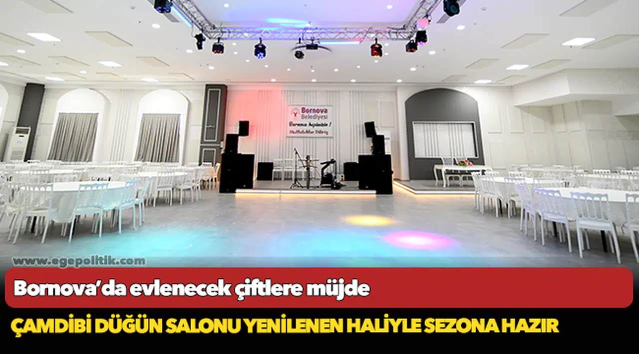 Bornova’da evlenecek çiftlere müjde