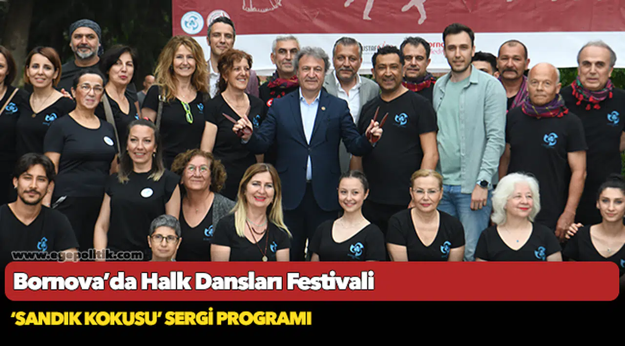 Bornova’da Halk Dansları Festivali
