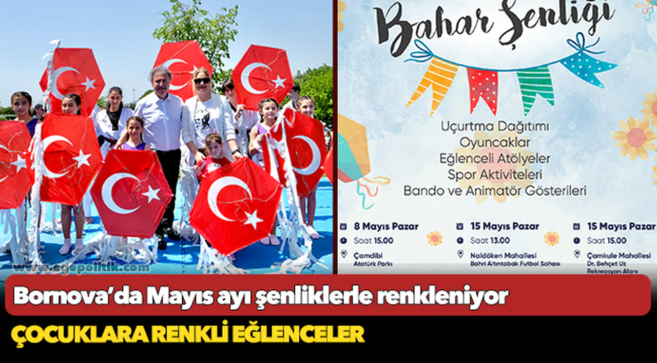 Bornova’da Mayıs ayı şenliklerle renkleniyor