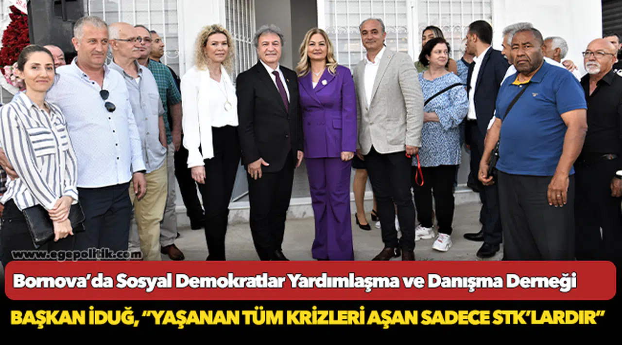 Bornova’da Sosyal Demokratlar Yardımlaşma ve Danışma Derneği