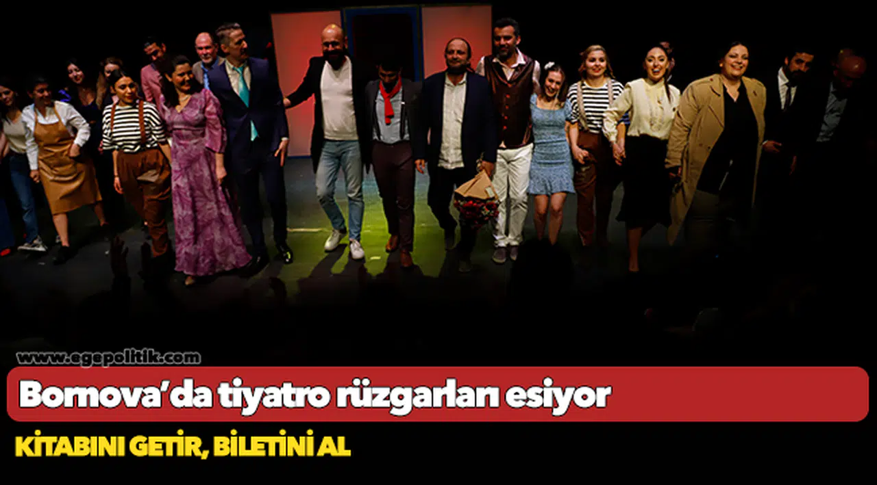 Bornova’da tiyatro rüzgarları esiyor