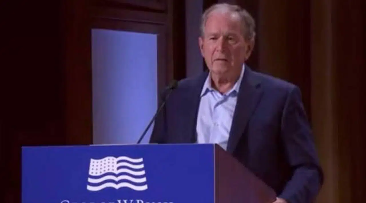Bush'un gündem olan dil sürçmesi: İtiraf gibi sözler...