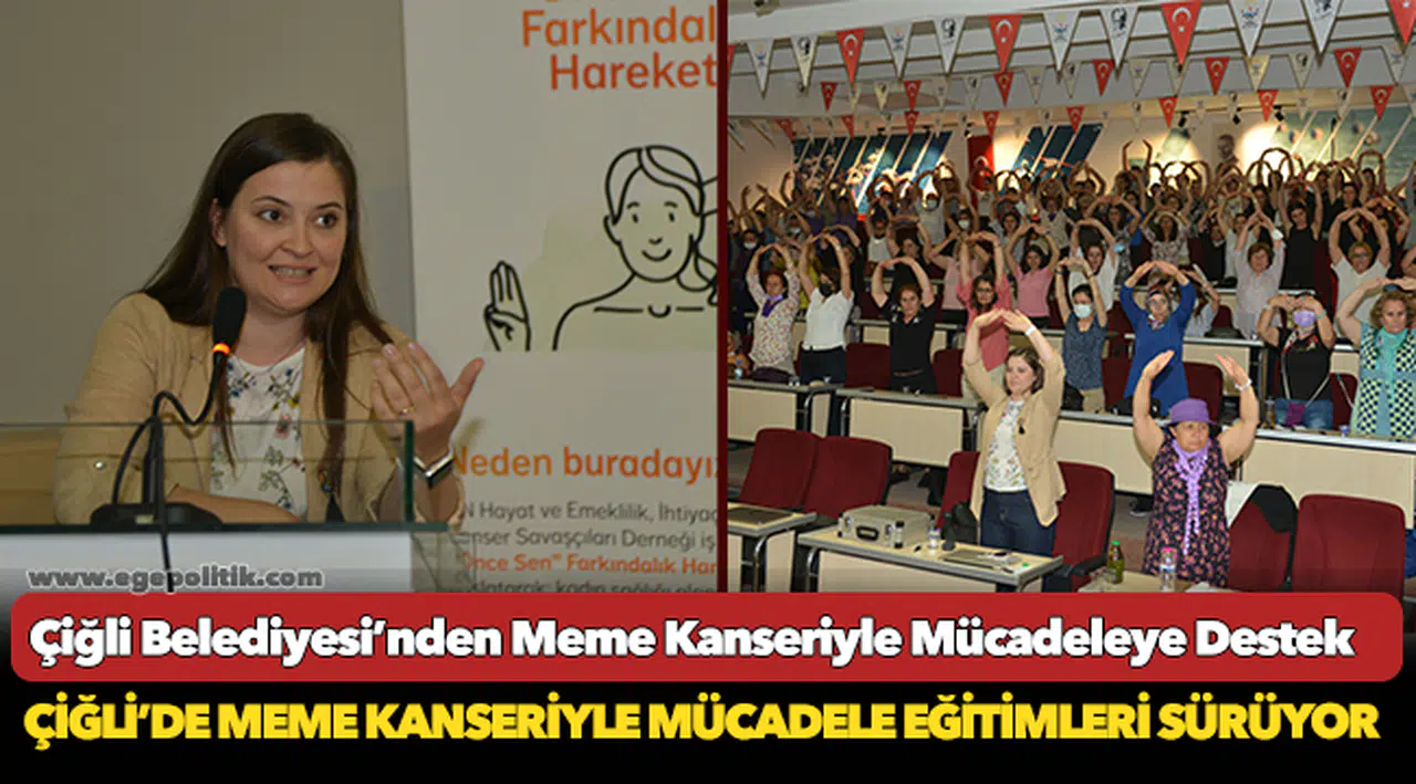 Çiğli Belediyesi’nden Meme Kanseriyle Mücadeleye Destek