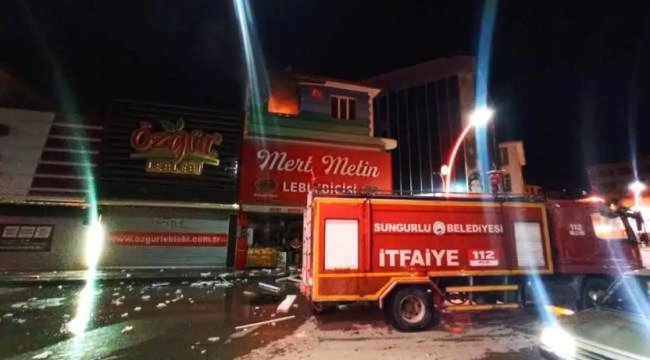 Çorum'da bir binada patlama: 5 yaralı
